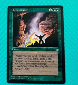 Thermokarst - Ice Age - MTG - Magic the Gathering - Image 1