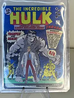 MTG Marvel Super Heroes Bruce Banner The Incredible Hulk M 0390 Foil Borderless - Image 1