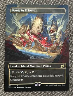MTG Raugrin Triome Showcase Ikoria: Lair of Behemoths #311 - Image 1