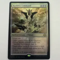 MTG Kozilek’s Command #11 Foil Modern Horizons 3 MH3 NM Rare - Image 1