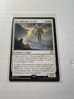 Breathkeeper Seraph (Crimson Vow Commander) MTG Near Mint - Image 1