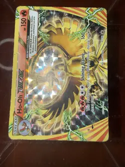 Pokemon TCG EX, BREAK, V Card Lot - Ho-Oh BREAK, Tyranitar V, Blaziken EX - Image 1
