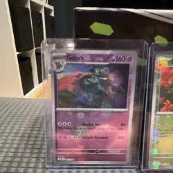 Pokemon TCG Lot Set From Black Bolt Masterball Golurk, Foongus, Petilil - Image 2
