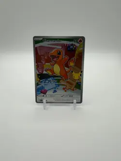 Pokemon First Partner Illustration Black Star Promo Charmander 038 - Image 1