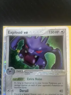 Pokemon TCG Exploud ex 92/100 EX Power Keepers Holo Rare 150 HP English 2006 - Image 4