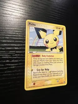 Pokemon Pichu TCG EX Power Keepers Card 21/108 Regular Rare - Image 4
