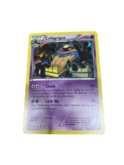 Pokemon TCG Cofagrigus Dark Explorers 52/108 Exclusive Cracked Ice Holo - Image 1