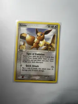 Pokemon Eevee TCG Card 63/100 Sandstorm Regular Non-Holo - Image 1