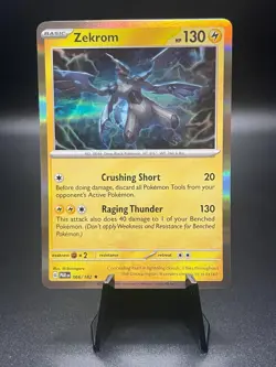 Zekrom [Holo] 066/182 PAR Paradox Rift Pokemon Card - Image 1