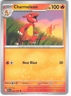 Charmeleon 021/217 Ascended Heroes NM Pokemon TCG - Image 3