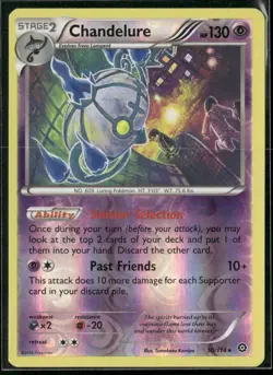 Chandelure 50/114 Pokemon STS Holo Rare Reverse Holofoil NM - Image 2