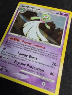 Gardevoir - 8/127 - Pokemon Platinum Holo Card - Swirl - Image 3