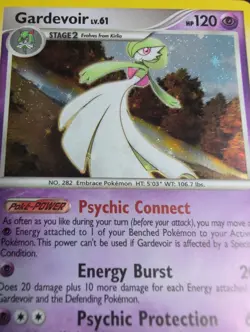 Gardevoir - 8/127 - Pokemon Platinum Holo Card - Swirl - Image 4