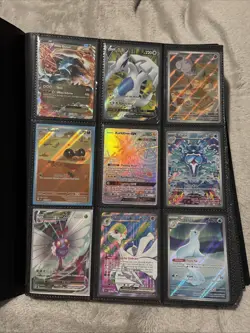Modern Pokemon Card Binder Collection- 197 Cards - Image 1