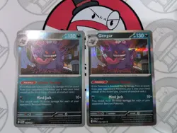 Gengar Rare Holo & Reverse Holo NM -Pokemon POR EN -Perfect Order 050/088 - Image 1