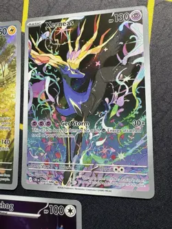 Pokemon TCG Ampharos 090/086, Xerneas 091/086, Watchog 097/086 NM Chaos Rising - Image 4
