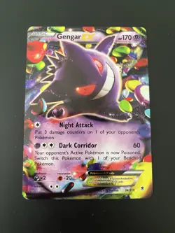 Pokemon Gengar EX 34/119 XY - Phantom Forces Holo - Lightly Played - Image 1