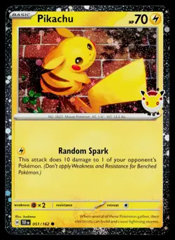 Pokemon Pikachu (Pokemon Day 2026) #051/162 Miscellaneous Cards & Products - Image 1