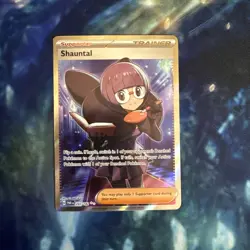 Pokemon TCG Trainer Shauntal Ultra Rare Card #243/182 Paradox Rift - Image 1