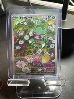 Fomantis 085/084 Illustration Rare Pokemon TCG Pitch Black ME05 English NM IR - Image 3