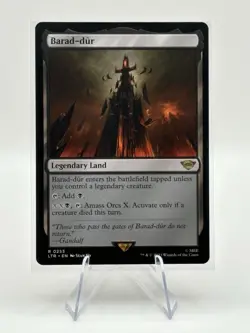 Barad-dur - The Lord of the Rings (LTR) - MTG Rare #253 | Regular Card - Image 2