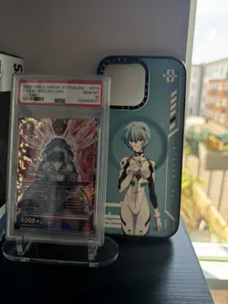 Union Arena TCG Eva Pseudo DMS Phase 3 Star Alt Art Holo PSA 10 Gem Mint - Image 4