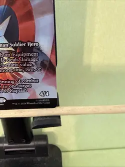 Captain America, First Avenger (Borderless) Marvel Universe Eternal-Legal Foil - Image 4
