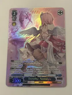 Dorothy: Nostalgia NIK/S117-PE10 PR Goddess Of Victory: Nikke Weiss Schwarz - Image 1