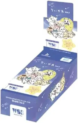 Weiss Schwarzblau Booster Pack Chiikawa Vol. 2 Box F/S w/Tracking# Japan New - Image 1