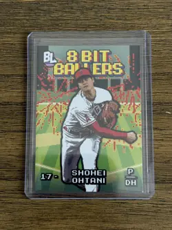 2023 Topps Big League Shohei Ohtani 8 Bit Ballers Insert 8B-3 Angels - Image 1