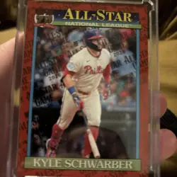 Topps 2026 Series 2 Kyle Schwarber 1991 Insert 2/5 Phillies #91as-3 - Image 1