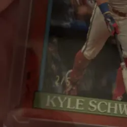 Topps 2026 Series 2 Kyle Schwarber 1991 Insert 2/5 Phillies #91as-3 - Image 4