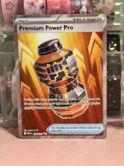 Premium Power Pro 174/132 Pokemon TCG Card Mega Evolution Full Art - In Hand - Image 1