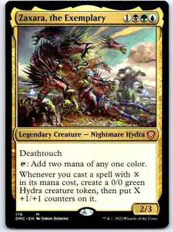 Zaxara, the Exemplary 176 Commander: Dominaria United MTG LP - Image 1