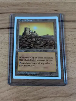 Magic The Gathering 5th Edition City Of Brass NM MTG - Image 3