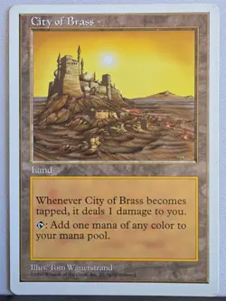 City of Brass MTG Core Set 5th Edition Regular - Image 1