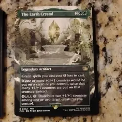 Magic: The Gathering The Earth Crystal Universes Beyond 0342 Rare Legendary Art… - Image 1