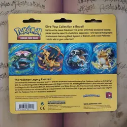 Pokemon TCG XY Evolutions Three-Booster Blister Pack - Braixen Promo Card - Image 2