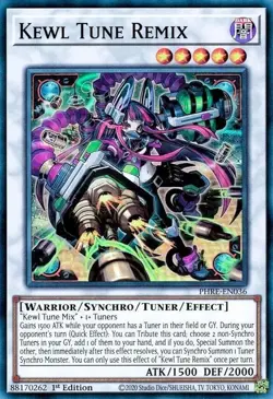 Kewl Tune Remix PHRE-EN036 YuGiOh PHRE Super Rare 1st Edition NM - Image 1