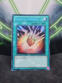 Yugioh Crystal Promise RYMP-EN052 Secret Rare 1st Edition NM - Image 1