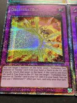3x Millennium Ankh + 3x Obliterate!!! | NM | 1st Ed | Starlight Rares | YuGiOh! - Image 2