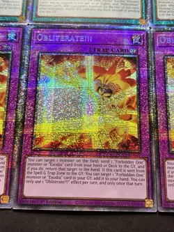 3x Millennium Ankh + 3x Obliterate!!! | NM | 1st Ed | Starlight Rares | YuGiOh! - Image 5