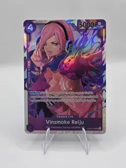 Vinsmoke Reiju OP06-069 SR Foil Wings Of The Captain One Piece Trading Card - Image 1