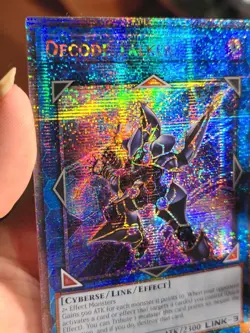 Yugioh Decode Talker Quarter Century Secret Rare TN23-EN009 Near Mint - Image 3