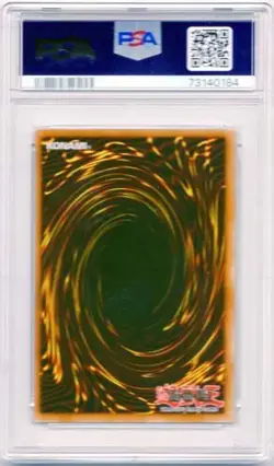 MAN-EATER BUG 1ST EDITION YUGIOH HOLOFOIL LOB-108 PSA GRADED NM-MT 8 2002 - Image 2