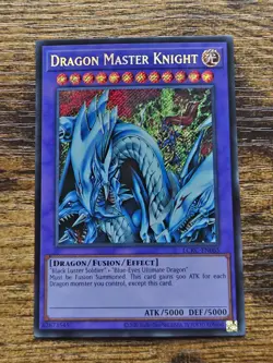 Dragon Master Knight LCKC-EN065 Secret Rare Yugioh Legendary Collection Kaiba - Image 1