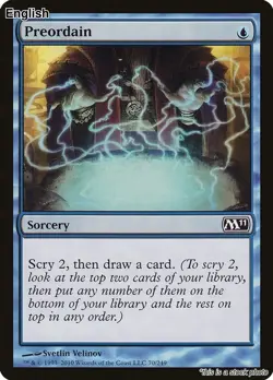 Preordain [M11 - 70]LP - Image 1
