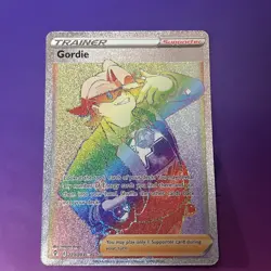 Pokemon TCG Gordie Evolving Skies 223/203 Holo Secret Rare - Image 1