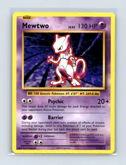 Mewtwo 51/108 Rare Evolutions Pokemon Lightly Played - Image 1