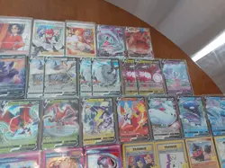 HUGE Lot Of 154 Pokemon Card Hits! Full Arts, V/VMAX, EX, Promos, & More! - Image 4
